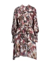 Chufy Woman Midi Dress Ivory Size M Silk In White