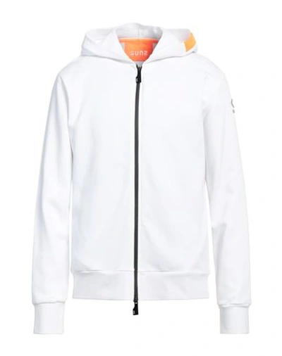 Suns Boards Man Sweatshirt White Size Xl Cotton, Polyester