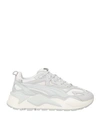 Puma Rs-x Efekt Prm Woman Sneakers White Size 4.5 Textile Fibers In Grey