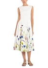 ADAM LIPPES ELOISE DRESS IN PRINTED COTTON TWILL