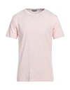 Daniele Alessandrini Homme Man T-shirt Light Pink Size Xxl Cotton