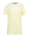 Daniele Alessandrini Homme Man T-shirt Light Yellow Size Xl Cotton