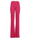 ANDREÄDAMO ANDREĀDAMO WOMAN PANTS FUCHSIA SIZE M VISCOSE, POLYESTER, POLYAMIDE, ELASTANE