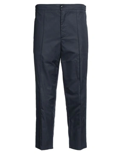 Costumein Man Pants Navy Blue Size 38 Cotton In Navy Blue