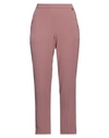 Rebel Queen Woman Pants Pink Size L Polyester In Pink