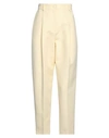 MAISON RABIH KAYROUZ MAISON RABIH KAYROUZ WOMAN PANTS BEIGE SIZE 10 COTTON