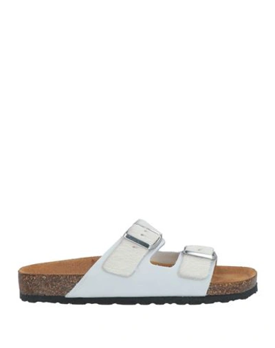 Amarea Woman Sandals Off White Size 10 Leather