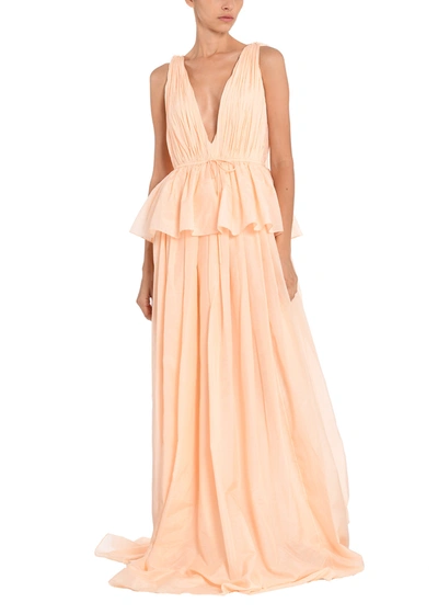 Adam Lippes Dendur Abendkleid In Orange