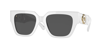 Versace Woman Sunglass Ve4409 In Dark / Grey / White