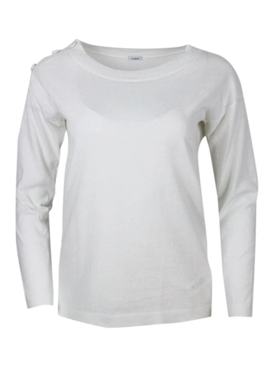 Malo Sweaters In White