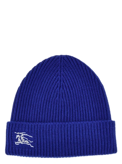 Burberry Man Ekd Beanie Man Blue Hats