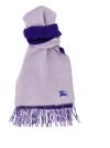 Burberry Equestrian Knight Cashmere Scarf