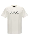 Apc A.p.c. Standard Grand Vpc Logo T-shirt In White
