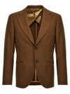 MAURIZIO MIRI KEANU BLAZER BROWN