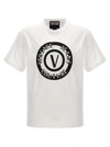 VERSACE JEANS COUTURE LOGO T-SHIRT WHITE