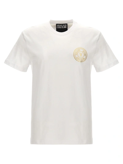 VERSACE JEANS COUTURE LOGO T-SHIRT WHITE