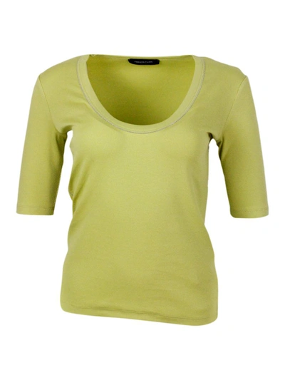 Fabiana Filippi T-shirts And Polos In Lime