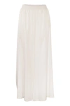Fabiana Filippi Wide Viscose Trousers In White