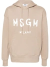 Msgm Sweatshirt  Herren Farbe Beige In Beige