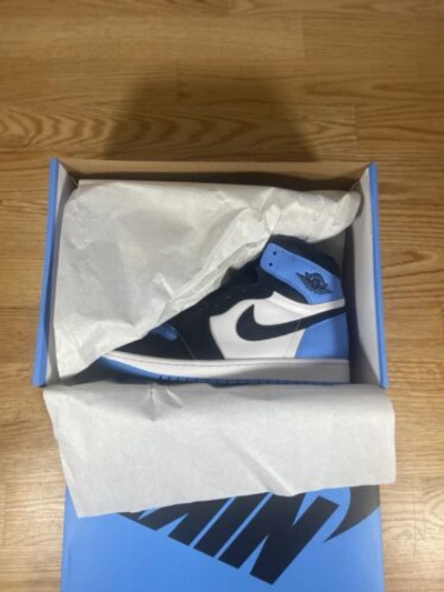 Pre-owned Jordan 1 Retro Og High Unc Toe Eu: 44 | Us: 10 In Blau