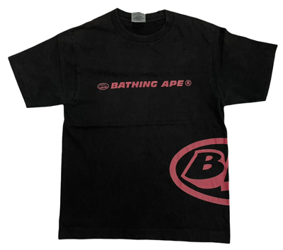 Pre-owned Bape X Nigo A Bathing Ape Og2000s “ba” Tee In Black