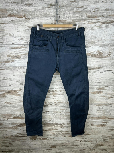 Pre-owned G Star Raw X Vintage Mens Vintage G Star Raw Jeans Davin 3d Tapered Coj Cargo Y2k In Navy