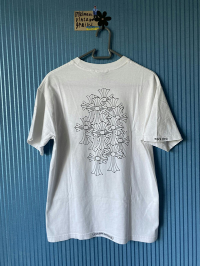 Pre-owned Chrome Hearts Vintage T Shirt Big Logo “fuck You” In