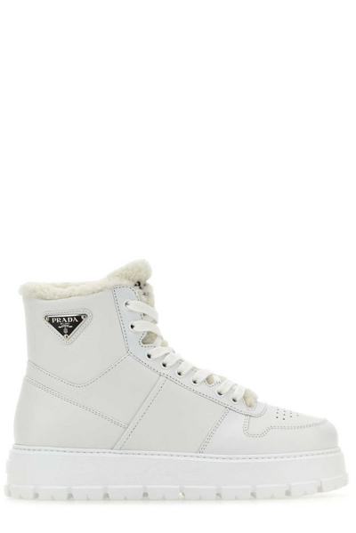 Prada High In White