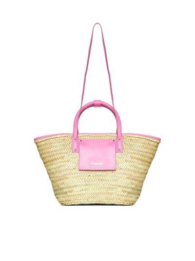 Jacquemus Le Panier Soli Open In Pink