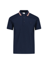 BURBERRY BURBERRY LOGO EMBROIDERED SHORT SLEEVED POLO SHIRT