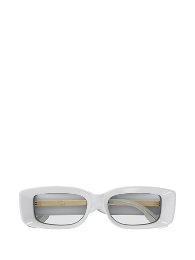 Gucci Eyewear Rectangular In White