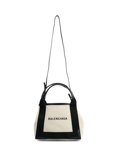 Balenciaga Handbags In Natural/black