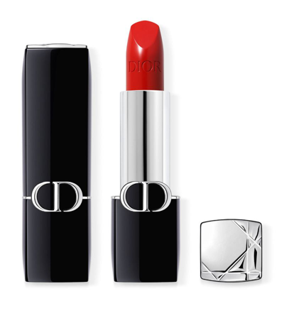 Dior Rouge  Couture Satin Lipstick In Red