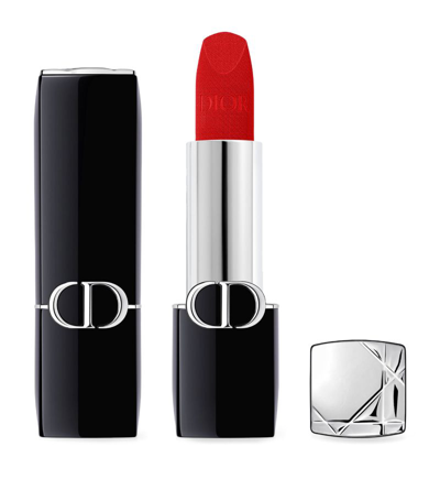 Dior Rouge  Couture Velvet Lipstick In Red