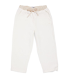 IL GUFO STRETCH-COTTON DRAWSTRING TROUSERS (3-12 YEARS)