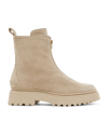 Allsaints Ophelia Chunky Suede Chelsea Boots In Sand Brown