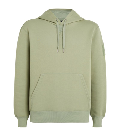 Mackage Velvet-logo Hoodie In Green