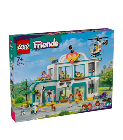 Lego Friends Heartlake City Hospital & Helicopter Toy 42621 In Multi