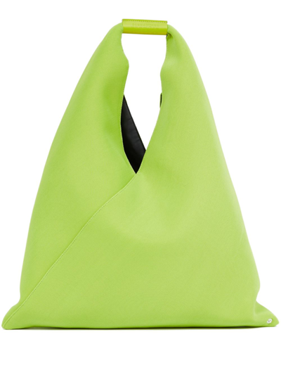 Mm6 Maison Margiela Classic Japanese Handbag In Lime_green