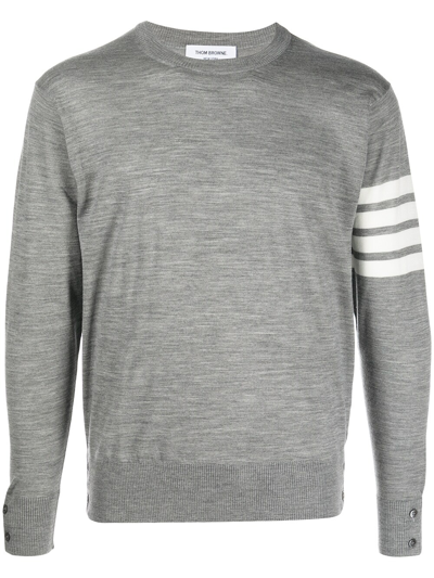 Thom Browne 4bar Wool Sweater In Multicolor