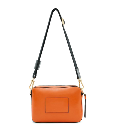 Allsaints Lucille Crossbody Bag In Orange