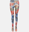 DOLCE & GABBANA PRINTED TULLE TIGHTS