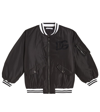 Dolce & Gabbana Dg Bomber Jacket In Black