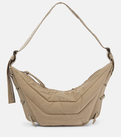 Lemaire Soft Game Small Shoulder Bag In Wh041 Clay