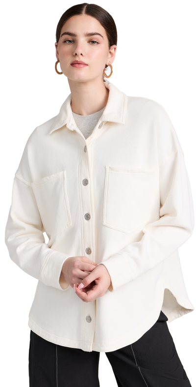 Z Supply All Day Knit Button Down Sandstone