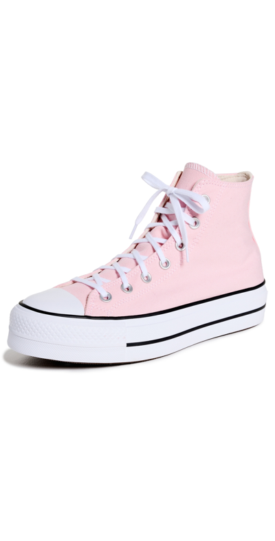 Converse Chuck Taylor All Star Lift Trainer In Donut/glaze/white/black