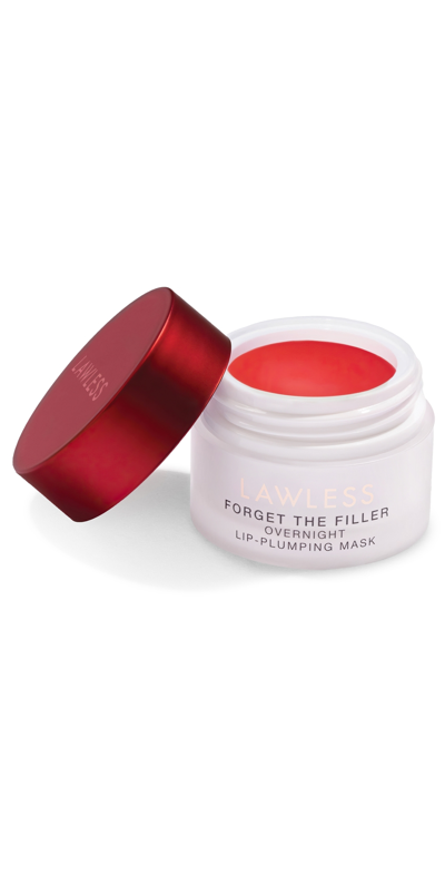 Lawless Forget The Filler Overnight Lip Plumping Candy Apple