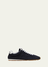 Miu Miu Nylon Sneakers In Bleu
