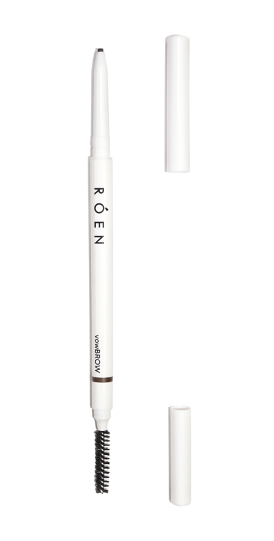 Roen Vowbrow Pencil Dark In White