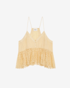Isabel Marant Étoile Sogane Top In Sunlight